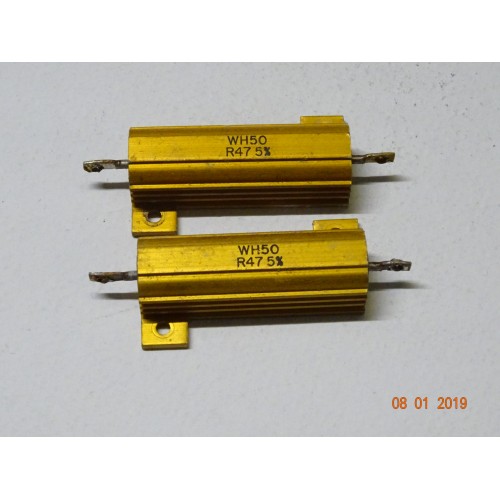 RESISTENZA CORAZZATA 0,47 OHM 50 WATT