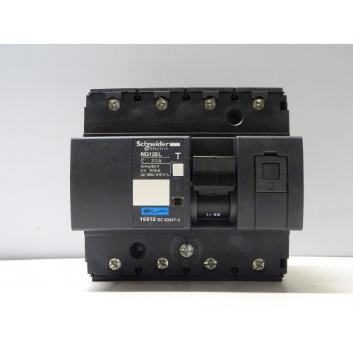 18812 Magnetotermico 4P-20A-NG125L-50kA  (ARM 7/1)