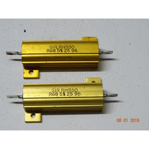 RESISTENZA CORAZZATA 0,68 OHM 50 WATT