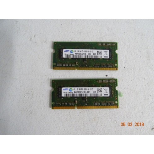 Memory Sodimm DDR3 1.0 GB 1RX8 PC3 10600S (IA1)