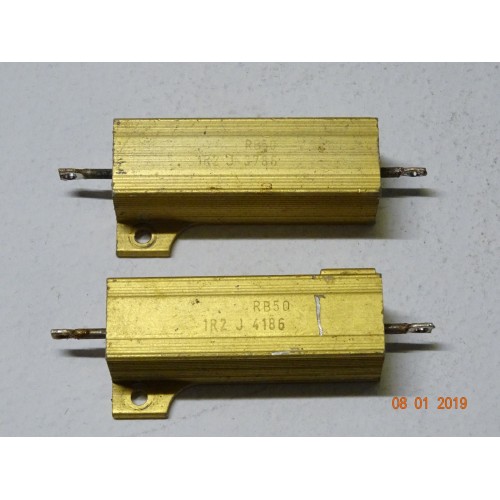 ARMOURED RESISTOR OF 1.2 OHM 50 WATT