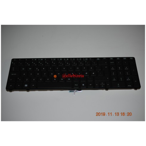 HP ELITEBOOK 8760W 638514-091 Tastiera layout Norv (1840/ED2/C1))