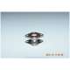 Connettore  SMA femmina con flangia 4 fori 10mm acciaio inox 3 pz. (1926/ ED2/C2)