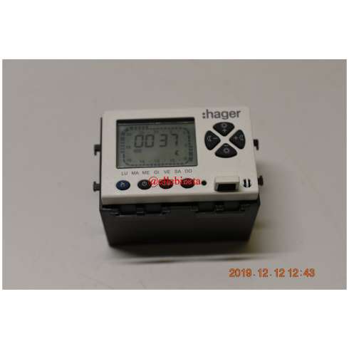 Electronic thermostat built-PERRY 1TI TE601A 230V ANTHRACITE (DF3)