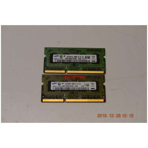 Samsung Memorie Sodimm DDR3 2x 1.0GB 1RX8 PC3 10600S (IB1)