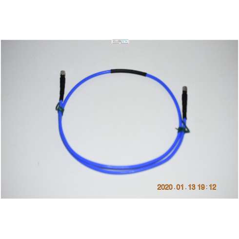 RF MICROWAVE COAXIAL CABLE REYNOLDS LAB-FLEX 262 DC-18GHz SMA M mt 1,00