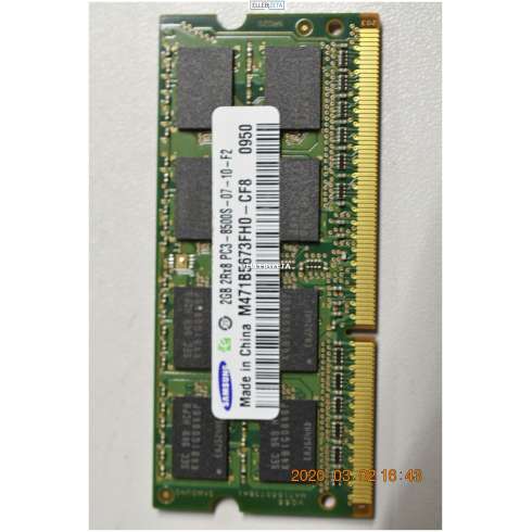 SAMSUNG M471B5673FH0-CF8 2GB 204Pin SO-DIMM DDR3  (2283/IB1)
