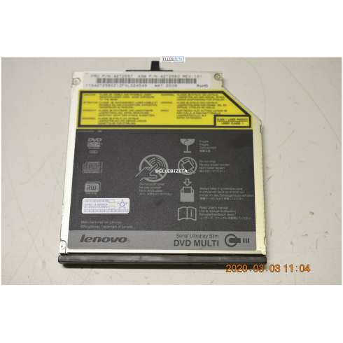 ULTABAY  SLIM  PANASONIC  DVD RW UJ862AC LENOVO P/N 42T2557  (2315/IB0/C3/3)
