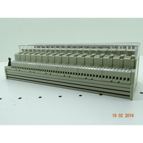  ABE7 R16T111  Sub-base with plug-in electromechanical relay ABE7 - 16 channels - relay 5 mm (arm 3/4)