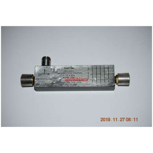 NARDA 3095 PRECISION HIGH DIRECTIVITY COUPLER 7-12.4 Ghz  (1906/ED2/C1)