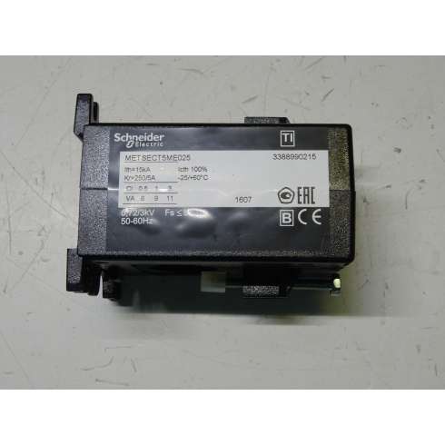 METSECT5ME025 Powerlogic Trasformatore Amperometrico Tropicalizzato- 250/5A  (2596ARM 6/1)