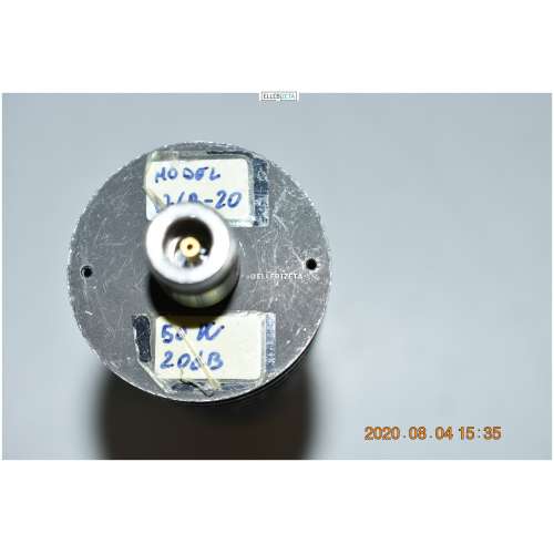 NARDA 776B Attenuatore coassiale, da dc a 18,0 GHz, 50 W 20dB N Type (2703/ED2-C1)