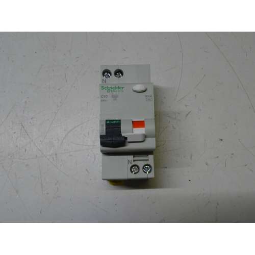 19276 SCHNEIDER LIBRIO Interruttore Magnetotermico Differenziale 1P+N-C10-30mA-AC (ARM 7/4)