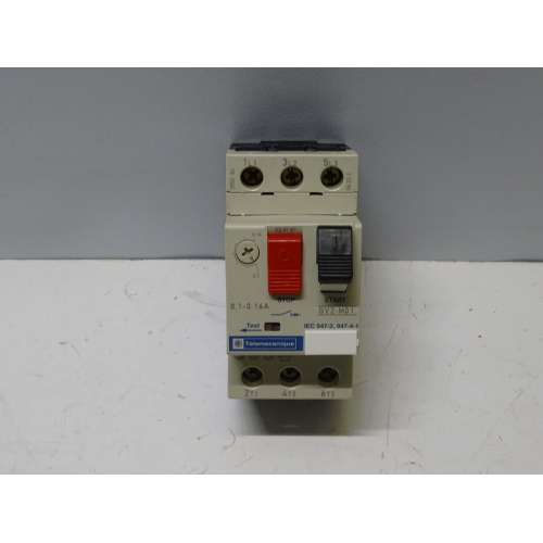 GV2M01 Motor Circuit Breaker 0.1-0.16A Telemecanique