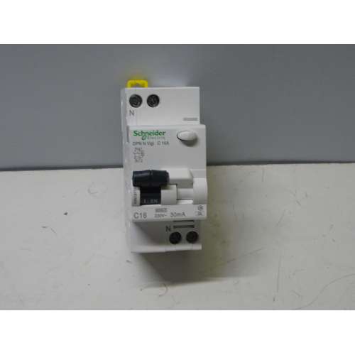 A9N19774 Interruttore Magnetotermico Differenziale1P+N C16 30mA CLASSE A(2834*ARM 9/5