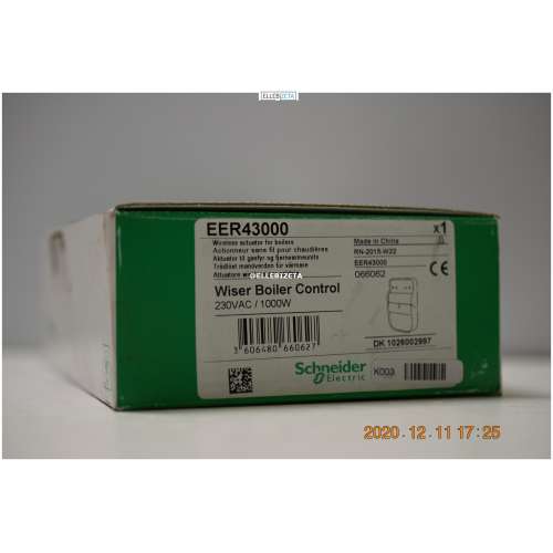 Wiser EER53000 Testina Per Valvola Termostatica Digitale Con Termostato Per Radiatori (DA4)