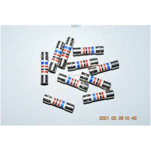 10 Fusibili Ceramici 5x20 mm 2A 250 Volt T2AH250V LITTELFUSE Ritardati