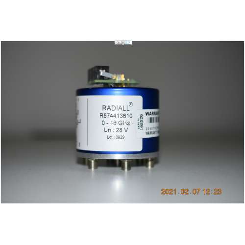 RF SWICTH RADIALL R574413610 Relè coassiale 0-18 GHz 28 V Sma