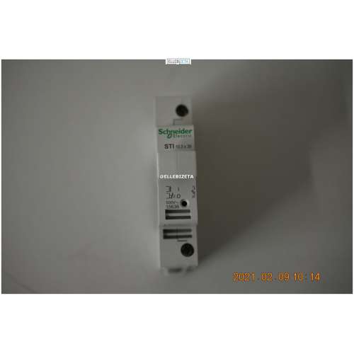 15636 Base porta fusibile STI 10,3x38 Ie 32 Amp Schneider