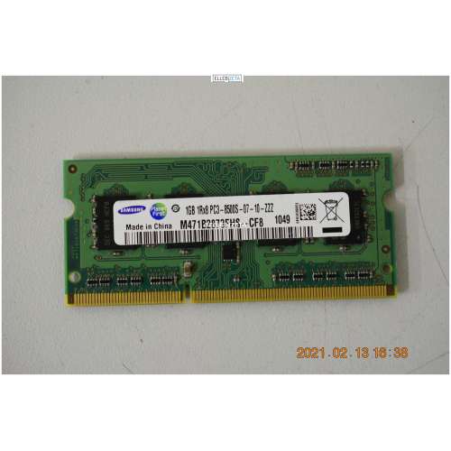 Memory DDR3 Sodimm 2x 1.0 GB 1RX8 PC3 10600S (IB1)