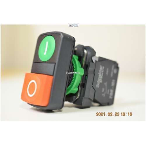 Pulsante Marcia Arresto Tipo Instabile Verde Rosso Schneider Harmony