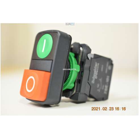 Pulsante Marcia Arresto Tipo Instabile Verde Rosso Schneider Harmony