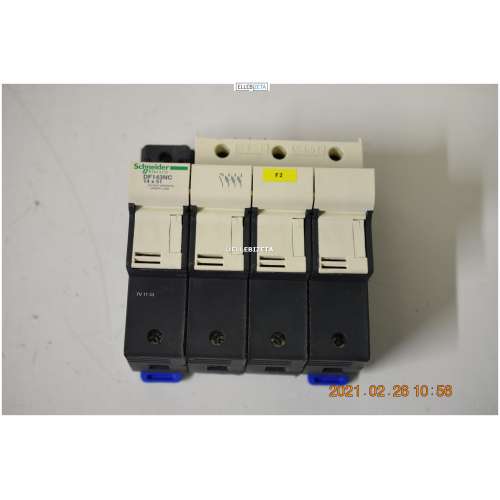 Portafusibile DF143NC 14x51 50Amp 3P+N