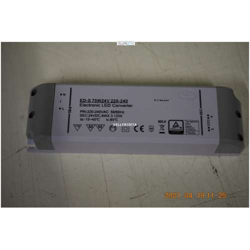 Alimentatore elettronico per Striscia led ED-S75W24V Professioinale