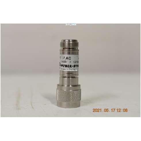 HUBER + SUHNER 6810.17.AC RF ATTENUATOR 10 dB, 50 OHM, 4 GHz