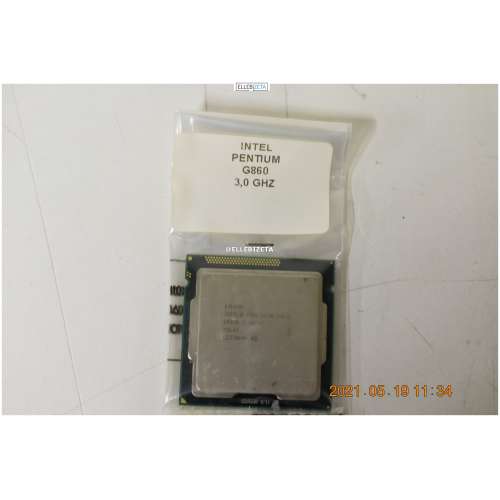 Intel Pentium G860 SR058 Dual Core 3.0 Ghz 3 MB Cache LGA 1155 Processore