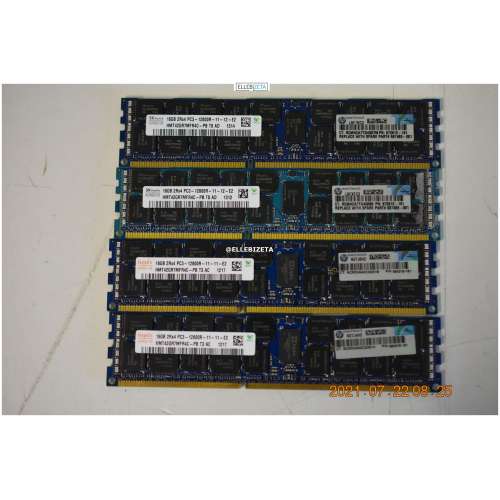 Hynix HMT42GR7MFR4C'PB  64GB (4x16GB) PC3-12800 DDR3 ECC CL11 240P RDIMM MEMORY