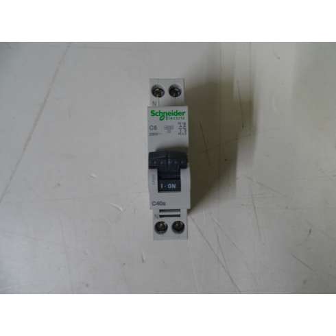 17507 Interruttore Magnetotermico Librio C40a 1P+N-C6