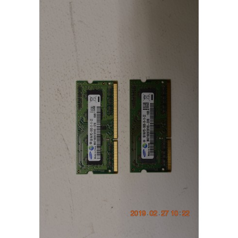 Memory DDR3 Sodimm 2x 1.0 GB 1RX8 PC3 10600 S (IB1)