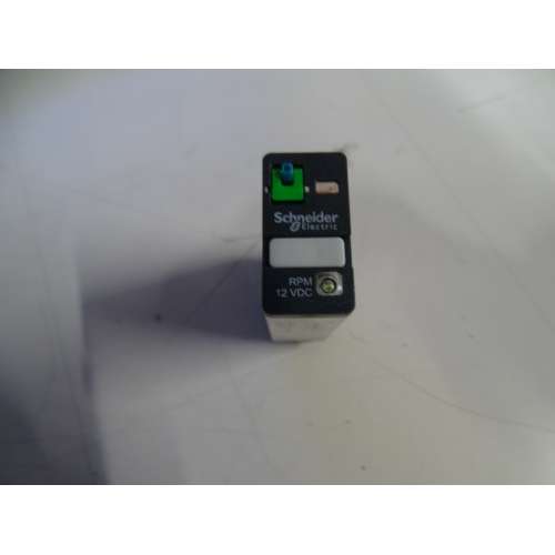RPM12JD Relè di Potenza - Zelio 1 NC/NO - 12 VDC - 15 A - con led