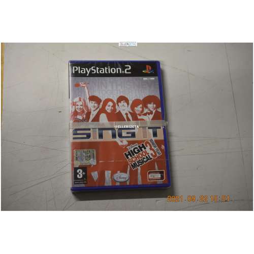 DISNEY SING IT - HIGH SCHOOL MUSICAL 3 - GIOCO ORIGINALE PLAYSTATION 2 PS2 NUOVO