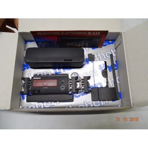 THEBEN SERIE 3 Rilevatore di Fughe GAS Metano THG 333 Colore NERO (DF2)