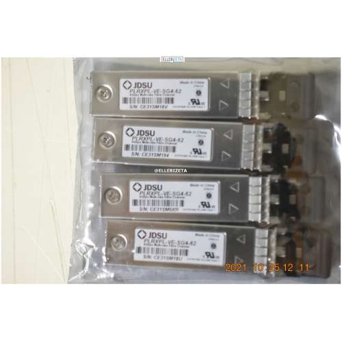 JDSU PLRXPL-VE-SG4-62 Fibre Channel 4 GBps Multi rate 4 Moduli