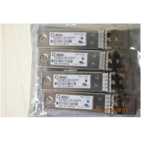 JDSU PLRXPL-VE-SG4-62 Fibre Channel 4 GBps Multi rate 4 Moduli