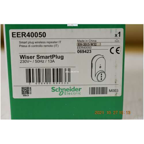 Schneider Wiser Smart Plug EER40050  Presa controllo remoto