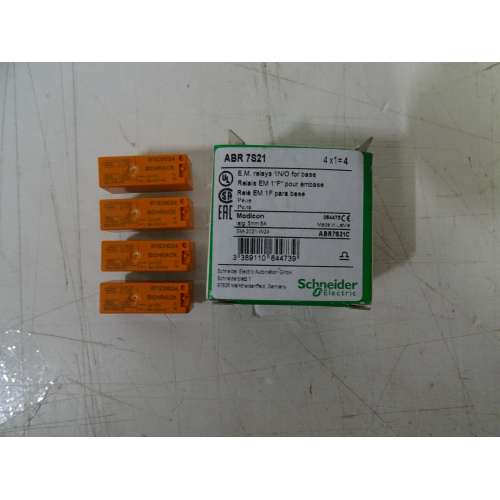 ABR 7S21 Relè elettromeccanico plug-in - 10 mm - 24 V CC - 1 NO Modicon