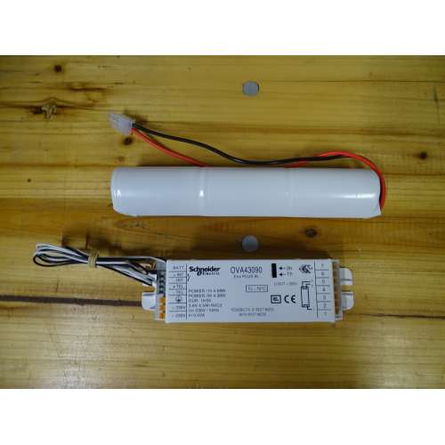 OVA43090 EVX Plus - tubi fluorescenti T8 - fino a 58W - 1h e 3h