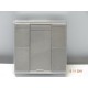 SCHNEIDER KNX MTN627660 push-button panel multi-function Double-Plus, Aluminium, SystemM (ARM5-1)