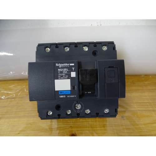 18813 Interruttore Magnetotermico NG125L 4P C 25A 50kA