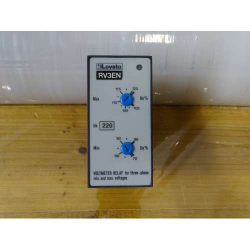 LOVATO RV3EN 220 - RELE' DI TENSIONE MIN / MAX TRIFASE 220V