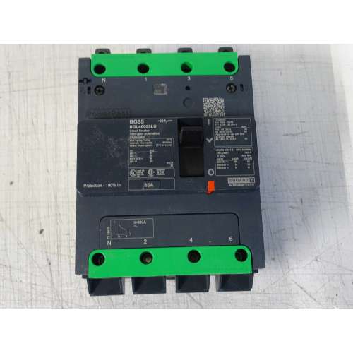 BGL46035LU PowerPactB-interr.automa-35A 4P AC 35kA a 480/440V