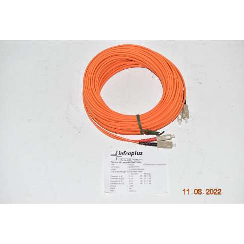 Infraplus SCHNEIDER Fibra 50/125  mt.15 LEEXF0625252215