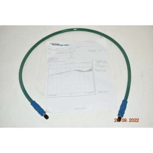 RF MICROWAVE COAXIAL CABLE ROSENBERGER DC-26GHz Terminato SMA mt. 1.00