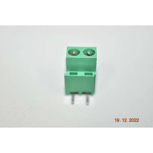 20 Pz. Sauro Electronics MSM02091 Morsettiera 2 Poli 2,5 mm Angolo 90°