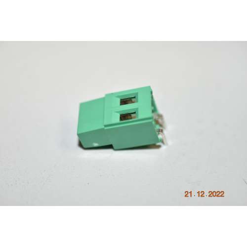10 Pz. Sauro Electronics MSQ02095 Morsettiera 2 vie  Serraggio a morsetto