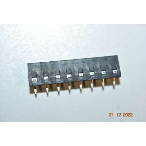 10 Pz. Sauro Electronics MSB08001-0N Morsettiera 8 vie 17,5 A 300 V Passo 5mm